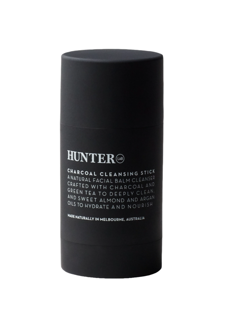Hunter Lab Charcoal Cleansing Stick on a white background